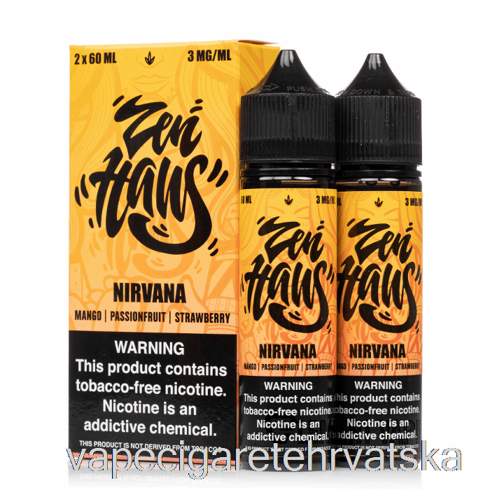 Vape Cigarete Nirvana - Zen Haus - 120ml 0mg